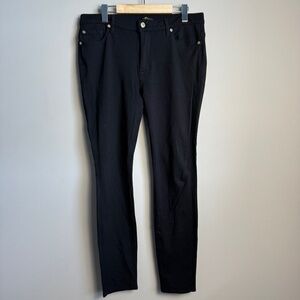 7 For All Mankind Women's 32 Jegging Jeans Black Stretch Summer Festival‎ Casual